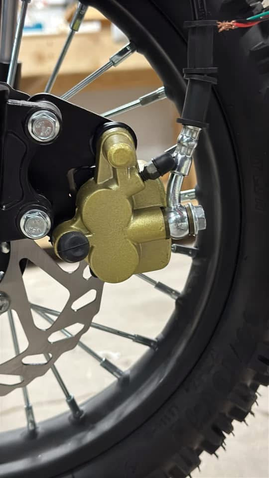 HD 630mm Non Adjustable Fork Kit with billet aluminum bushing and 15mm stem bolt