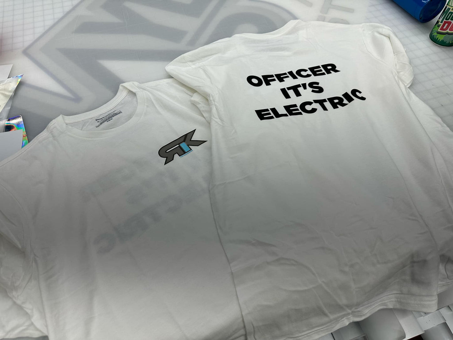TRK “OFFICER IT’S ELECTRIC” shirt