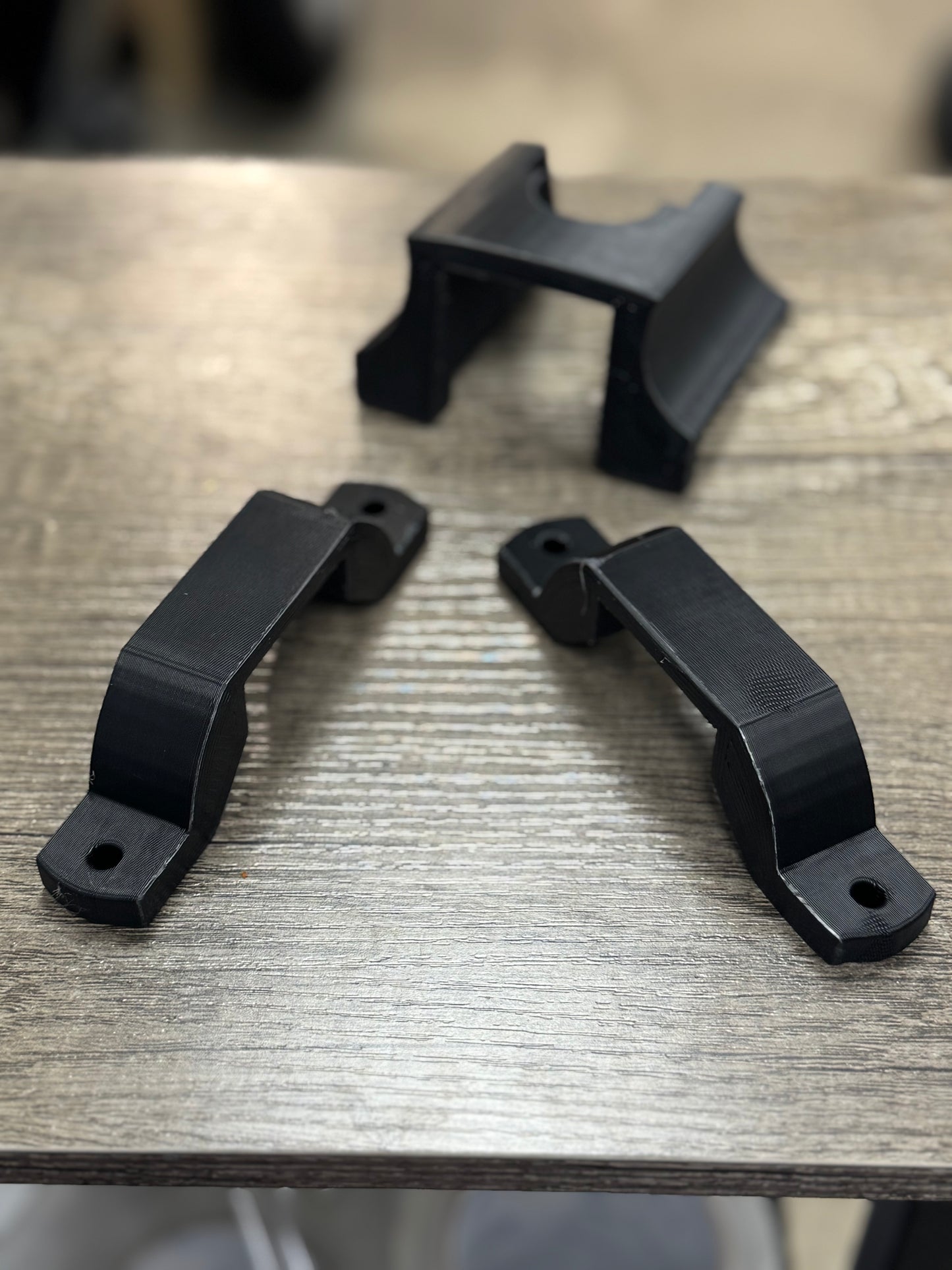 3D Printed Far driver nd72450 Mount with Throttle Mount for Razor mx500 and mx650