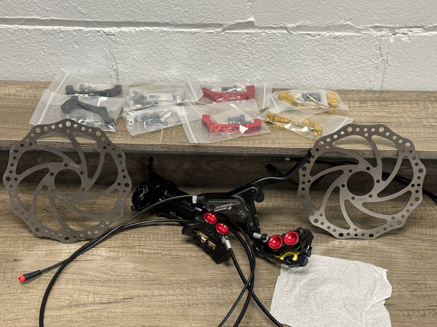 180mm Big Brake Kit for Razor RSF650, MX650, MX500, and SX500