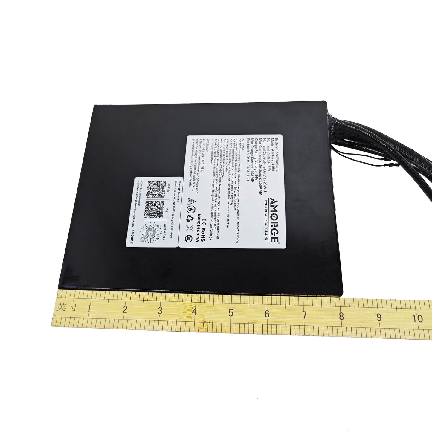 72V 24AH 130AMP Battery