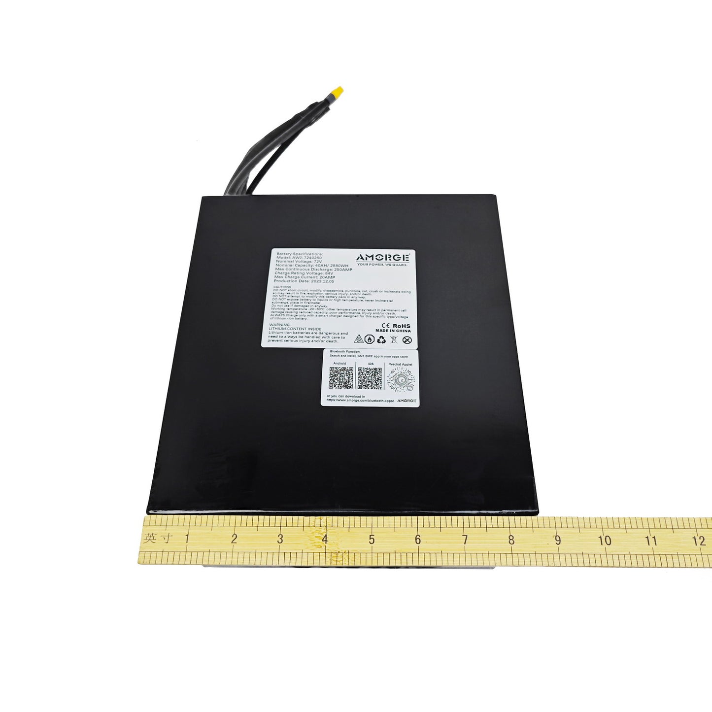 72V 40AH 250A Razor SX500 Battery