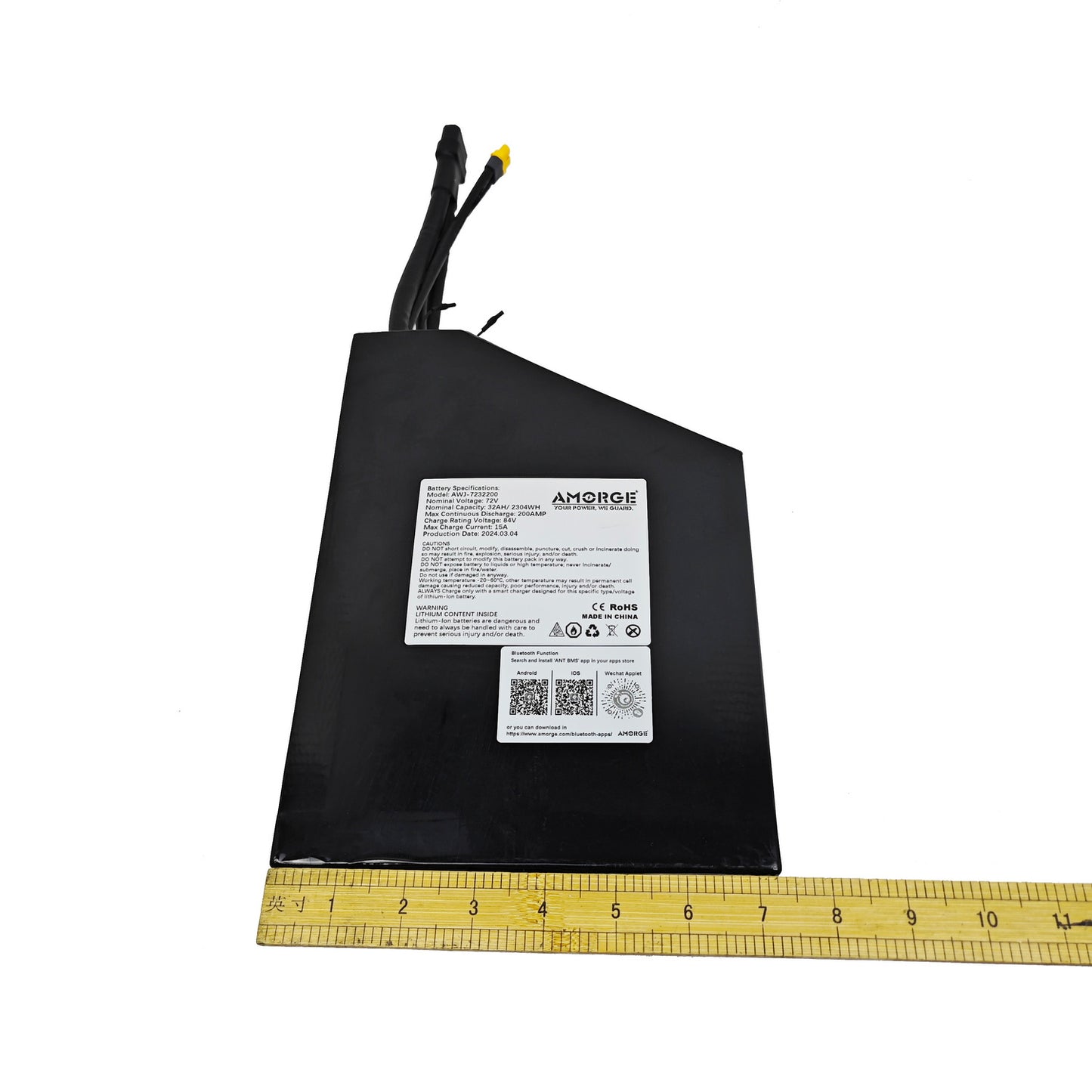 72V 32AH 200AMP Battery for Razor MX500 MX650 & PROSPEC