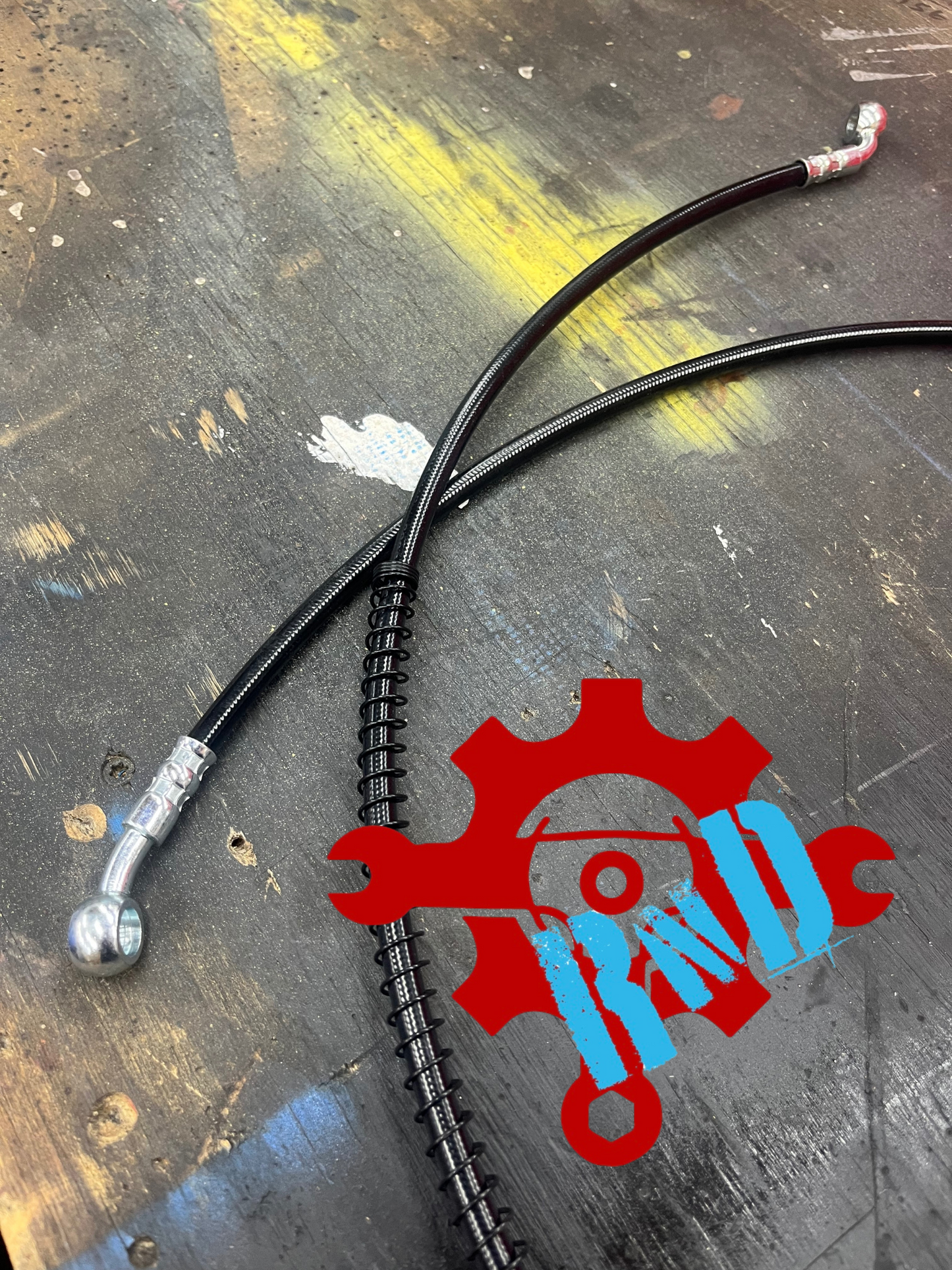 Replacement Front Brake Hose for Ride or Die RnD Hydraulic Brake